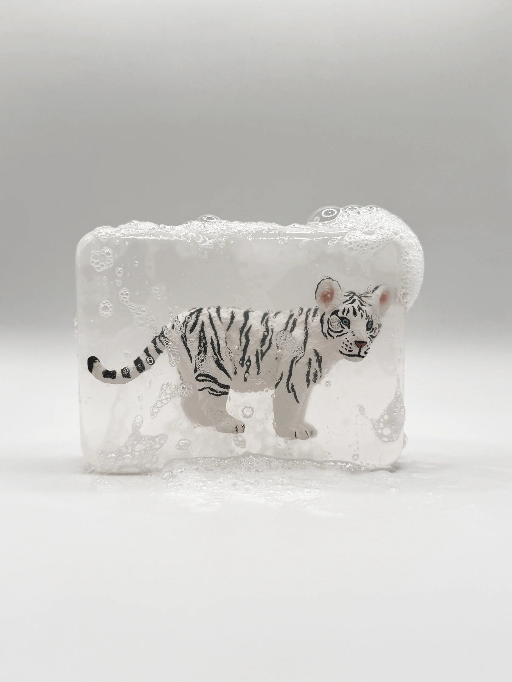 Savon artisanal Bébé Tigre blanc