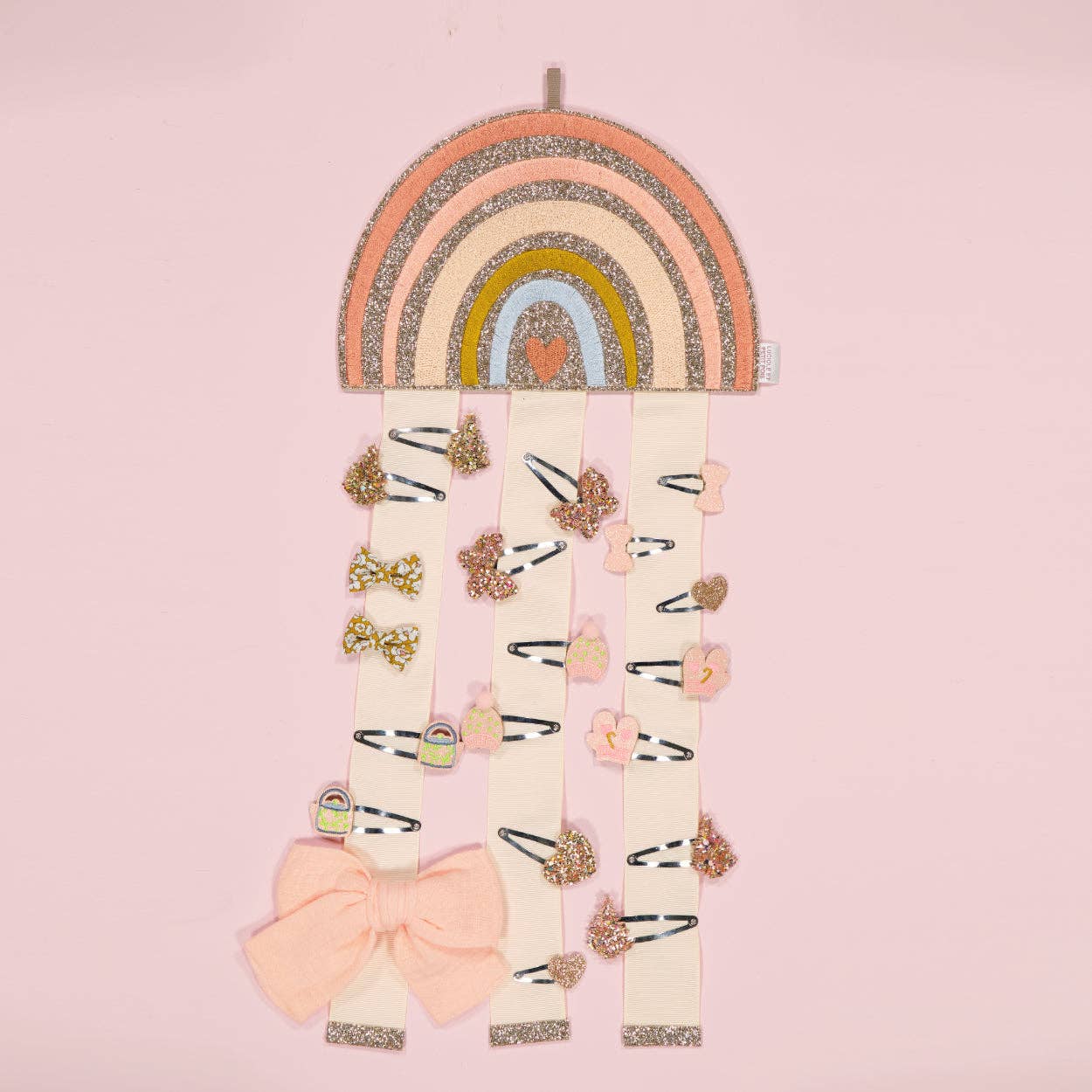 Porte barrettes mural - Arc-en-ciel 3