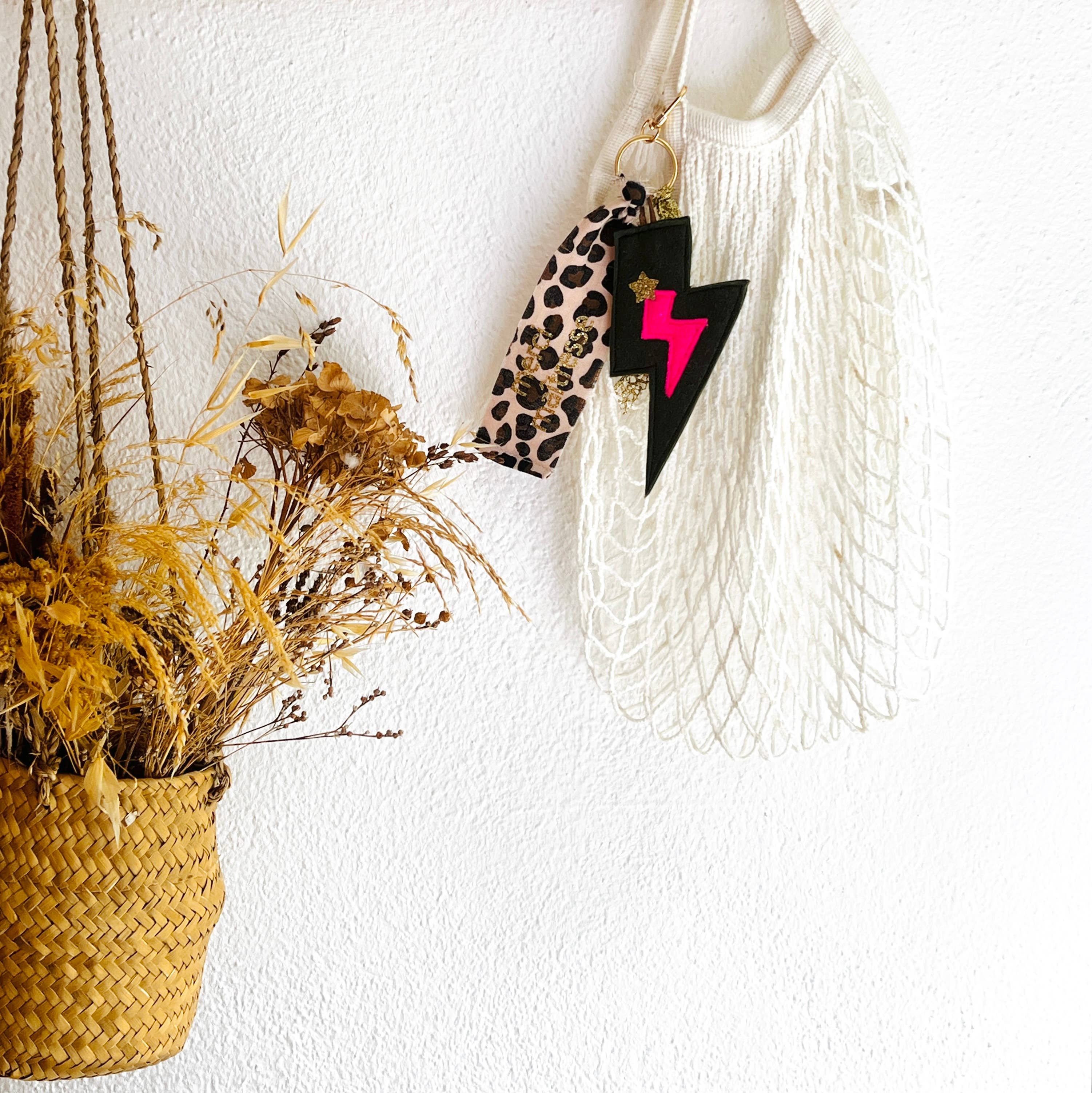 PORTE CLEFS - ELECTRIC - KAKI&GRAOU message personnalisable 2