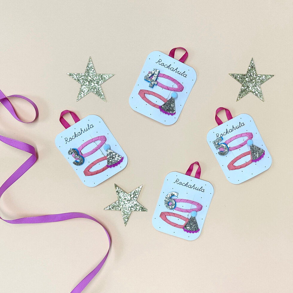Barrettes d'anniversaire 🎂 4