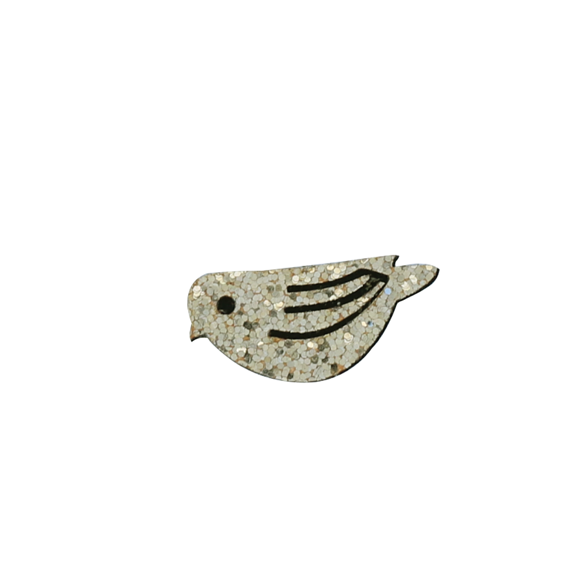 Broche oiseau doré 2