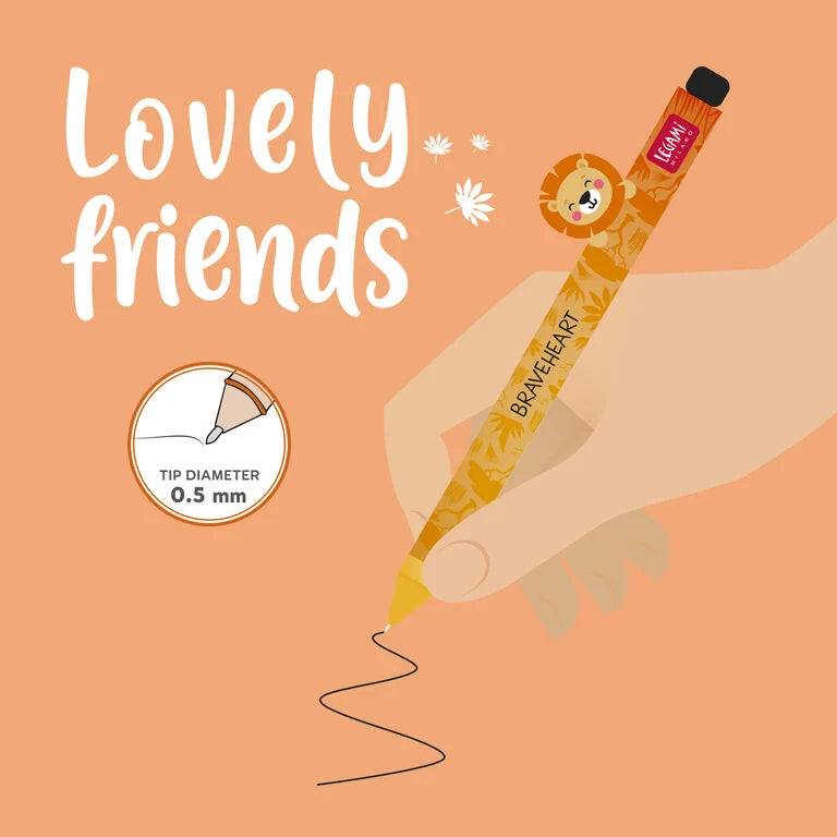 Stylo à encre gel Lovely friends Lion 3