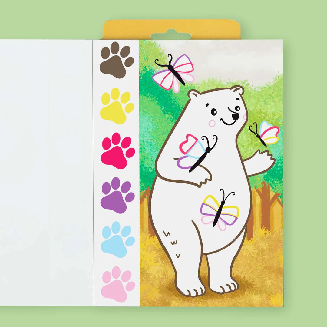 Set carnet de peinture Animaux sauvages 3