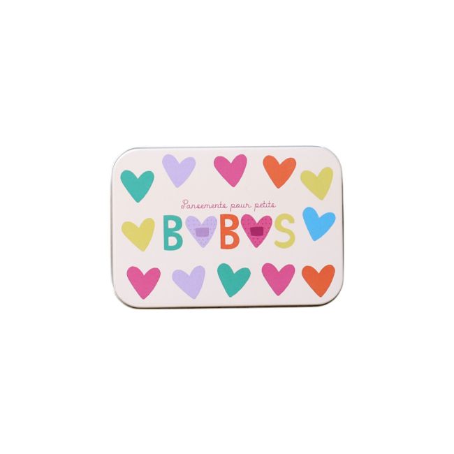 Boite de 24 pansements Coeurs 💙🧡❤️