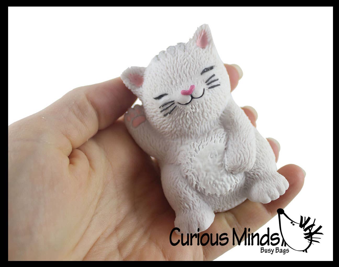 Balle anti-stress en forme de chat 8