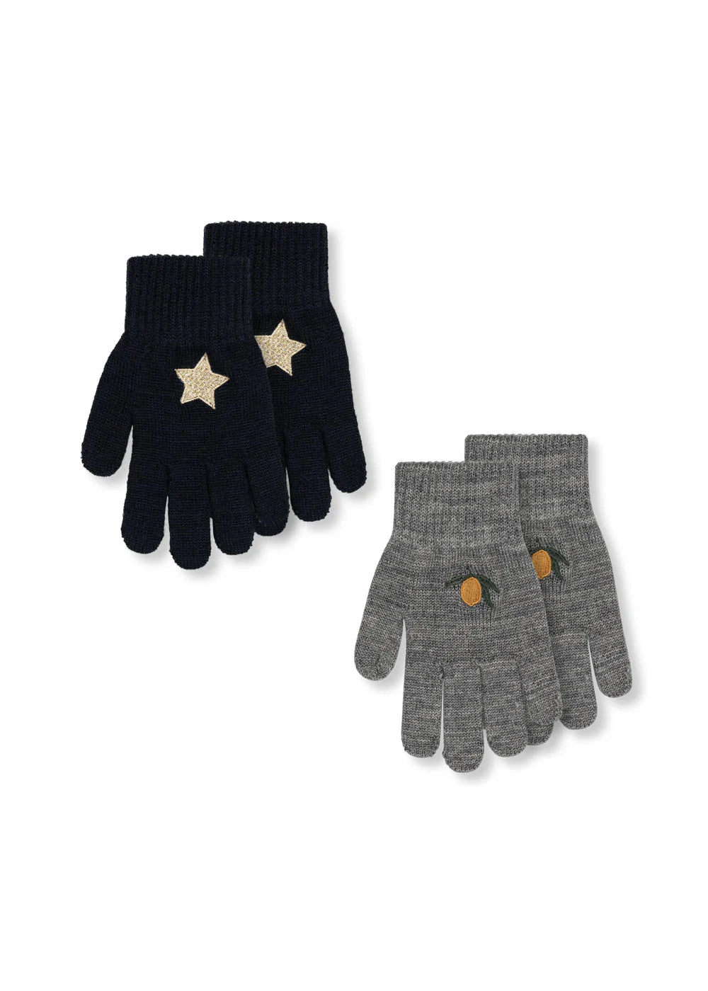 Set de 2 paires de moufles Konges Slojd — 2/4 ans