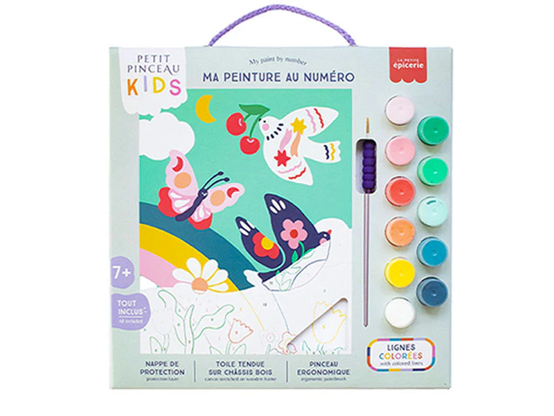 Kit Petit Pinceau Kids peinture à l’eau au N° 2