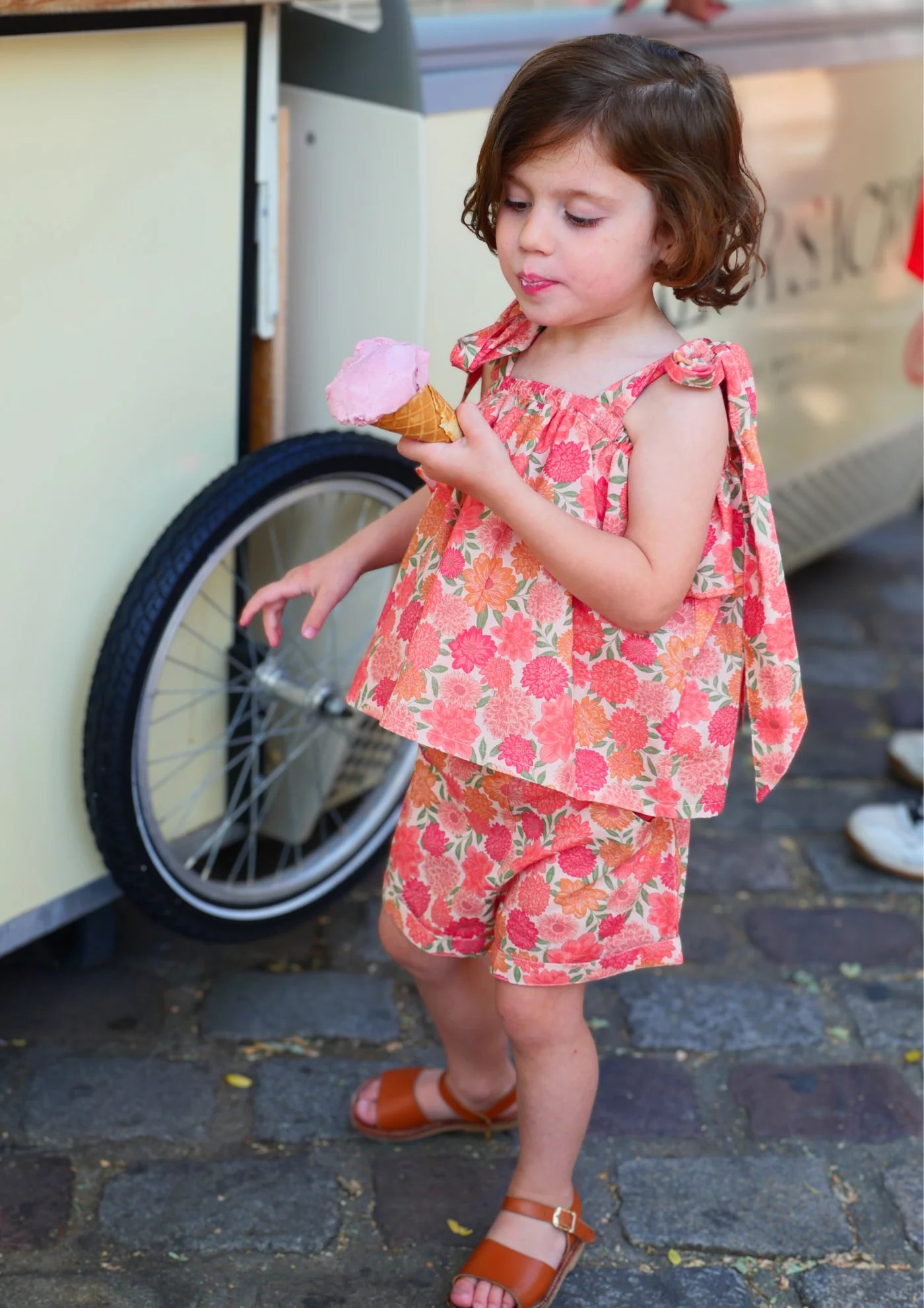 Blouse castille - pivoine 2