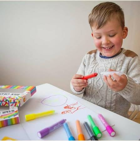 Crayons de couleur pastel effet soie 4