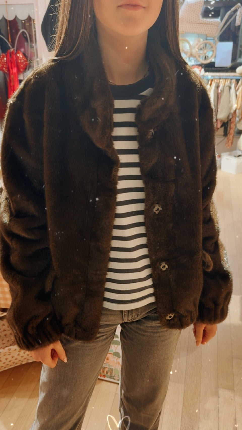Bombers en fourrure — s-m