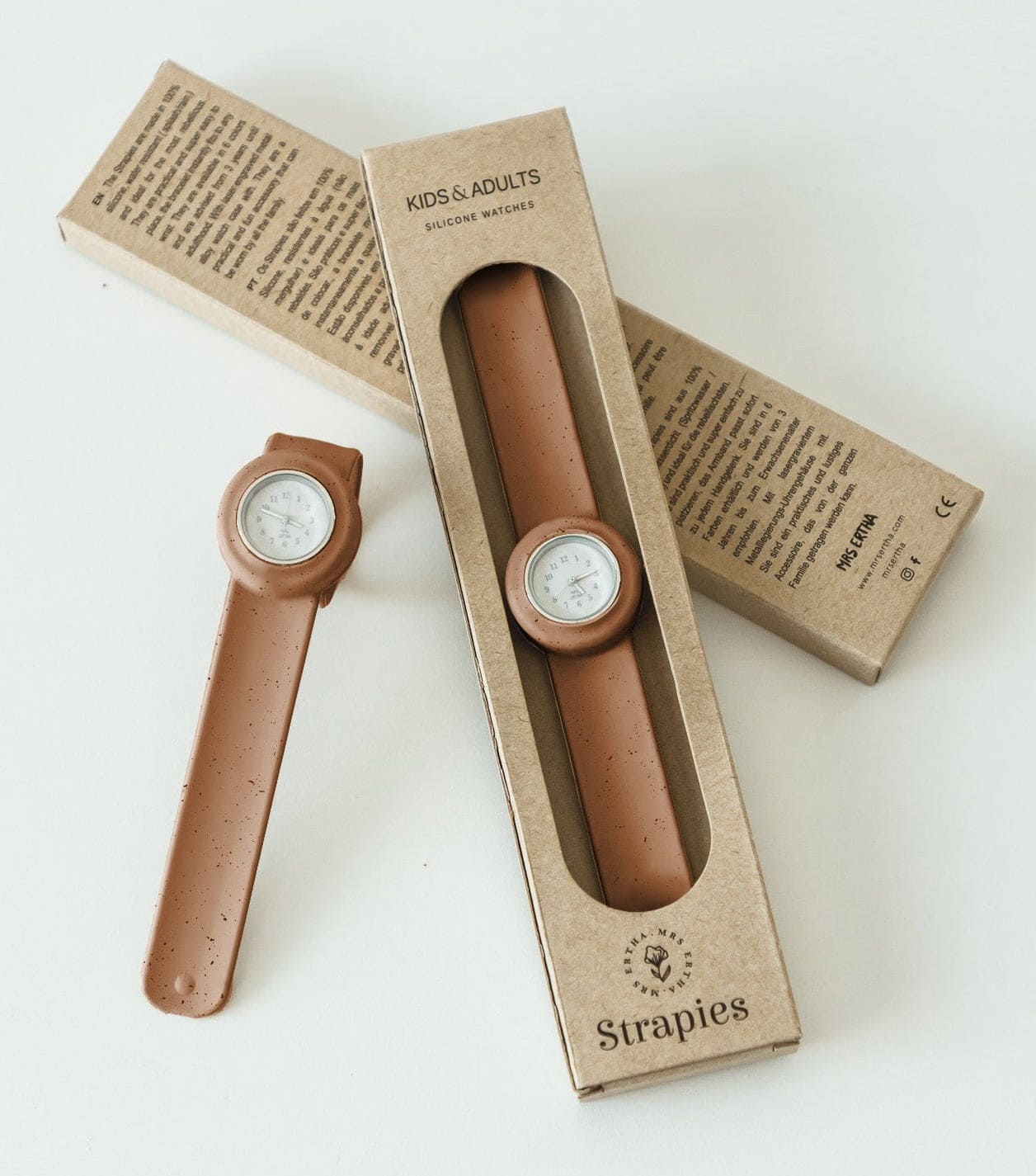 Montres Strapies pour enfants — Beige/kaki
