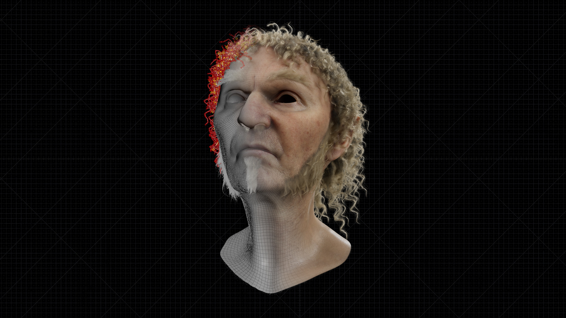 Easy and Realistic Hair Sim in Houdini