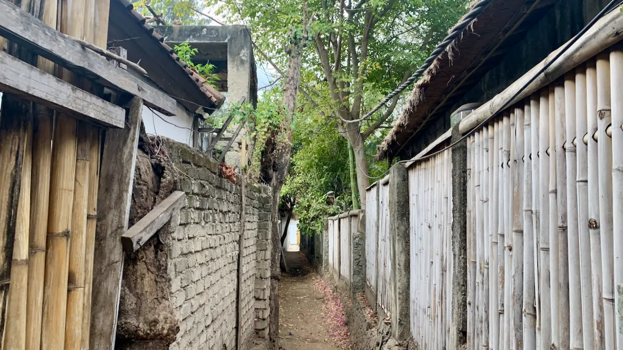 Streets in Gili