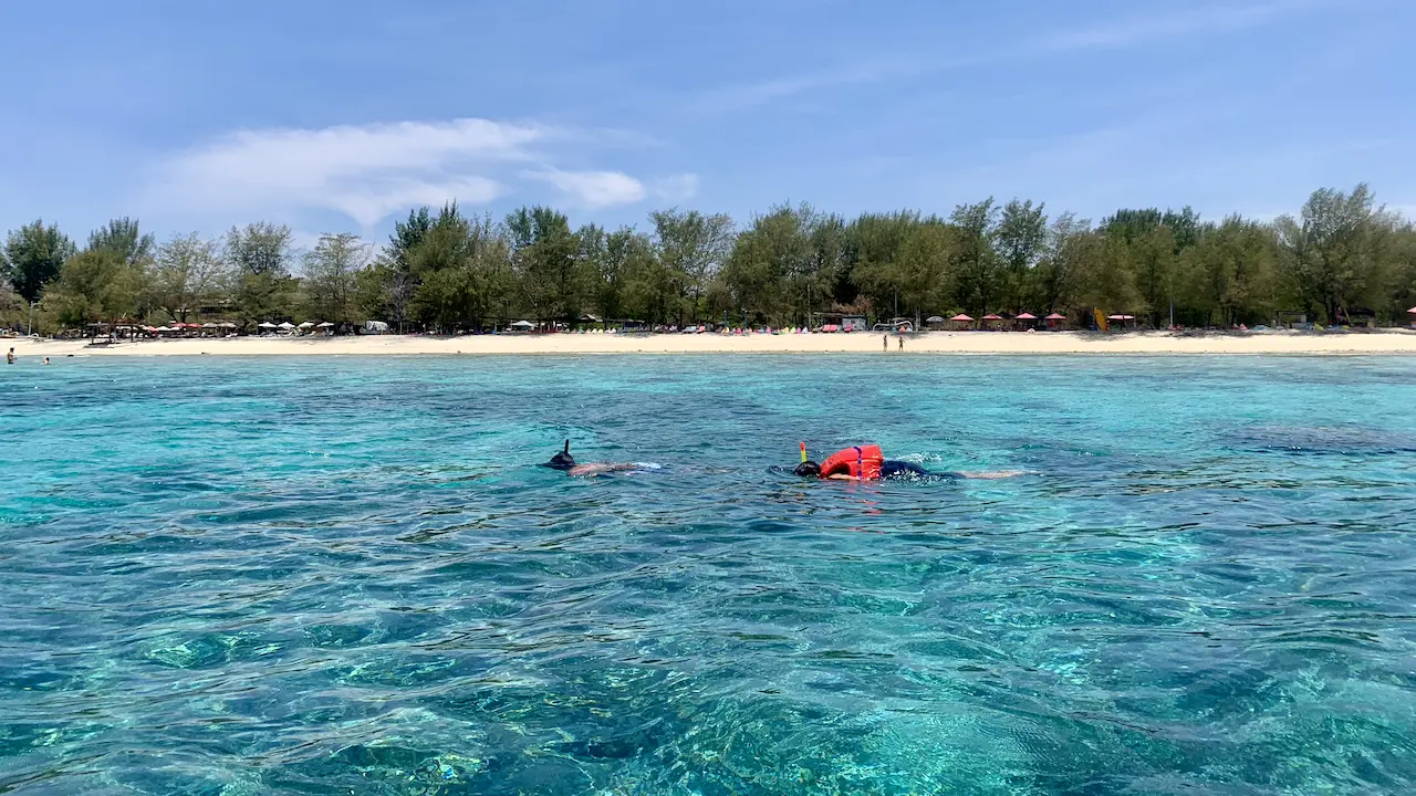 Snorkelling in Gili