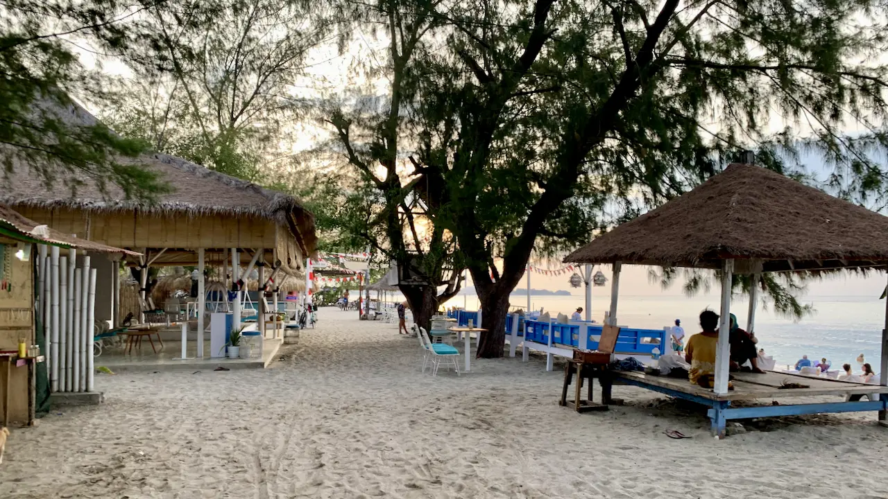 Esplanade in Gili