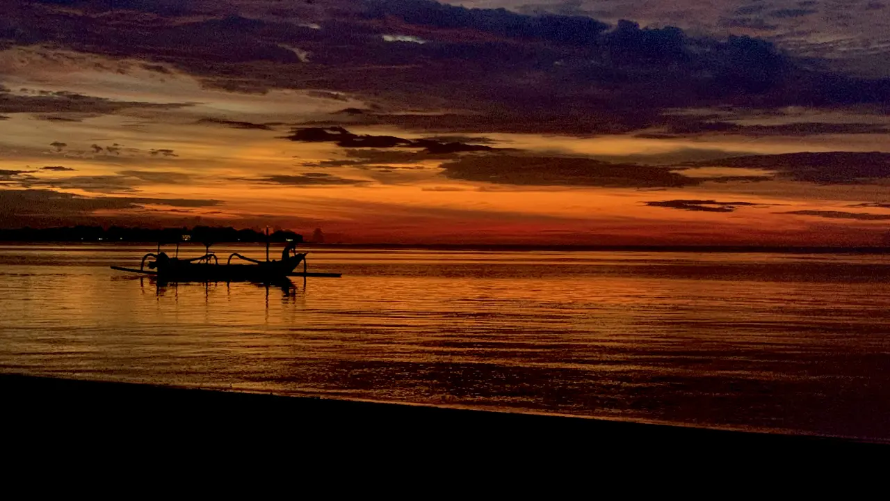 Sunset in Gili