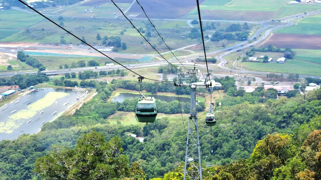 North Cairns as seen from the Skyrail