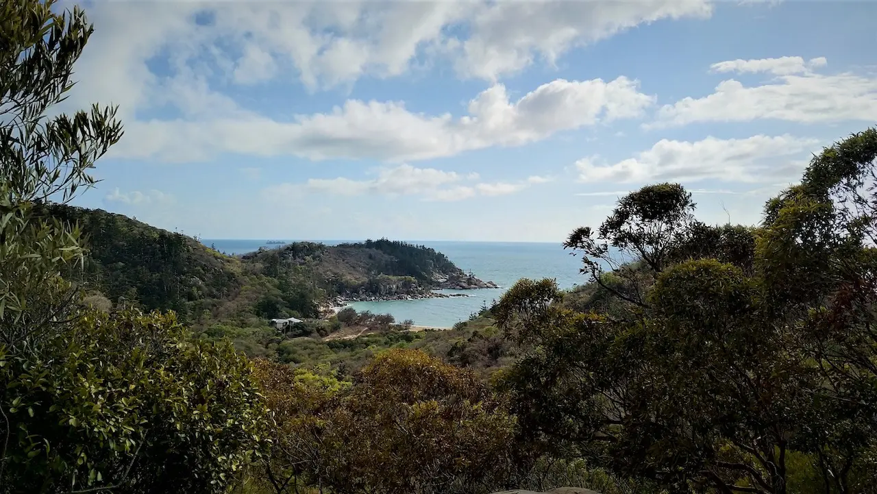 Florence Bay as seen from The Forts Walk