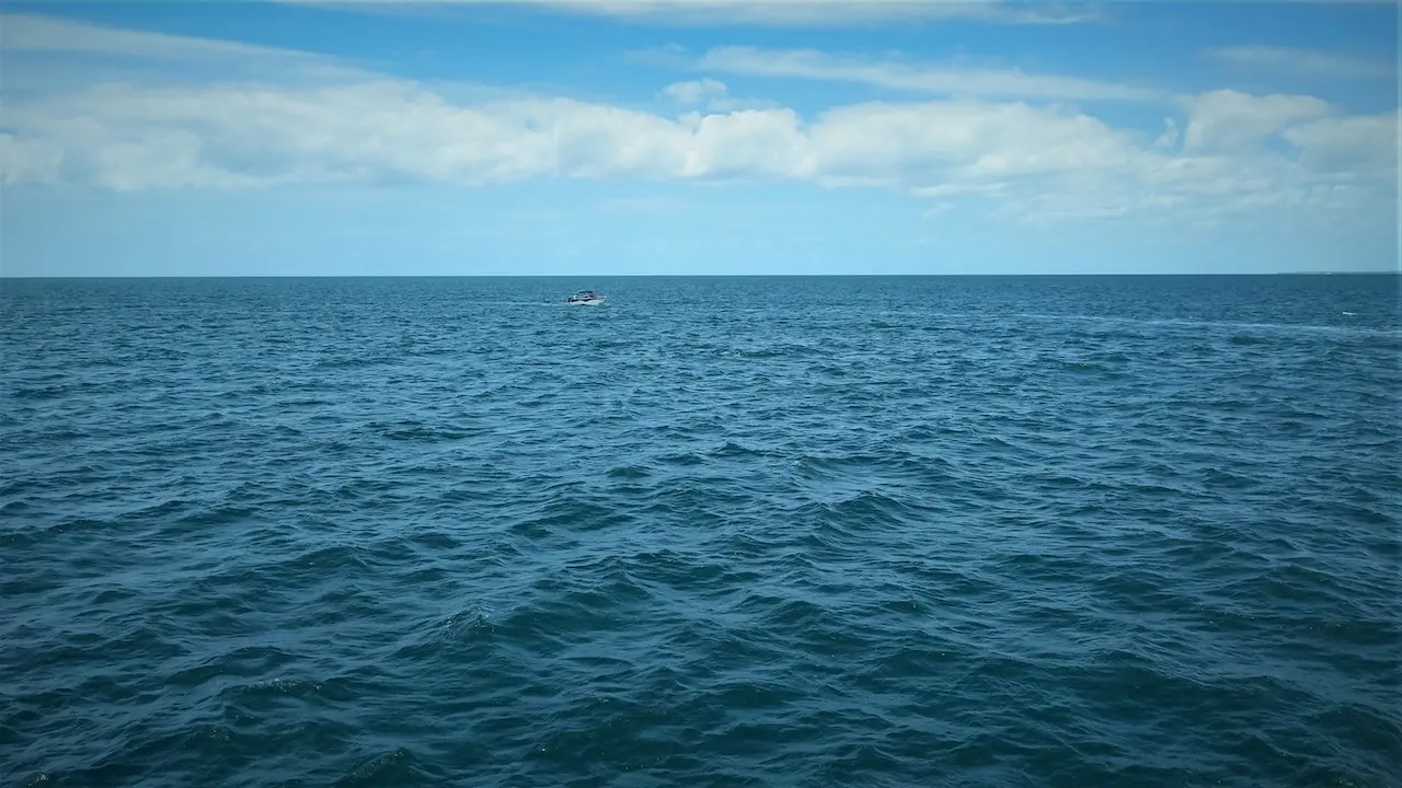 Coral Sea as seen from Urangan Pier