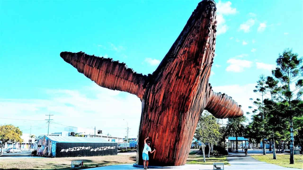 The Big Whale in Hervey Bay