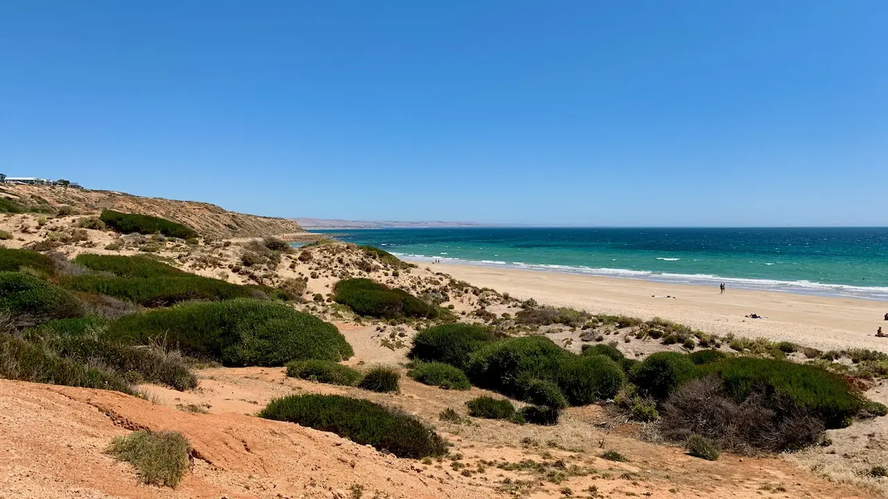 Sanddunes At Moana Beach