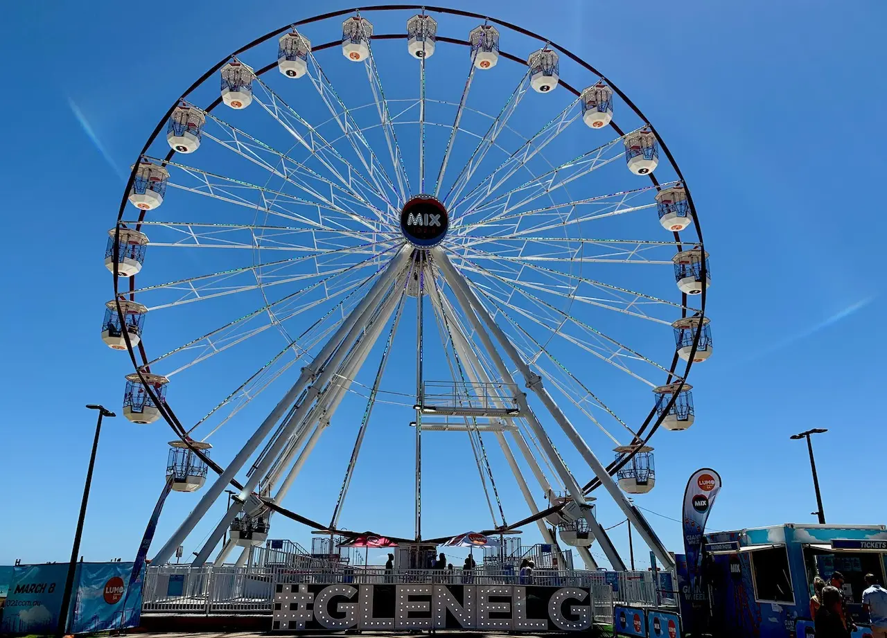 Skyline Ferris Wheel At Glenelg