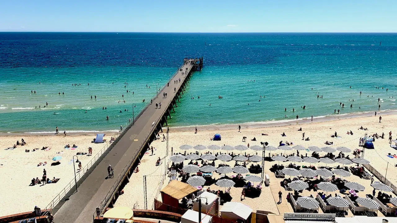 Sea View From Ferris Wheel