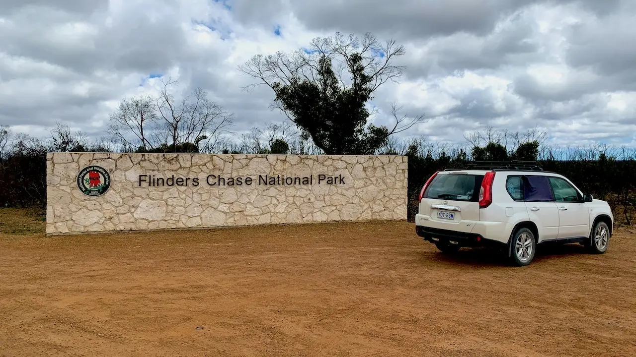 Entrance To The Flinders Chase National Park