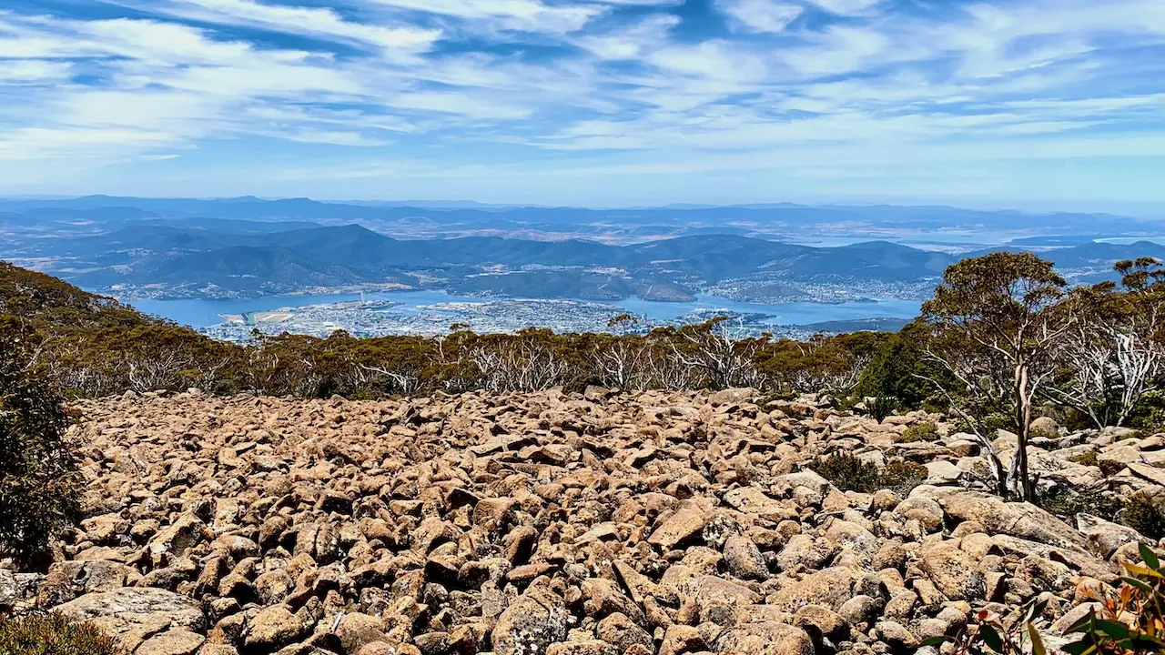 Overlooking the Snow-gums