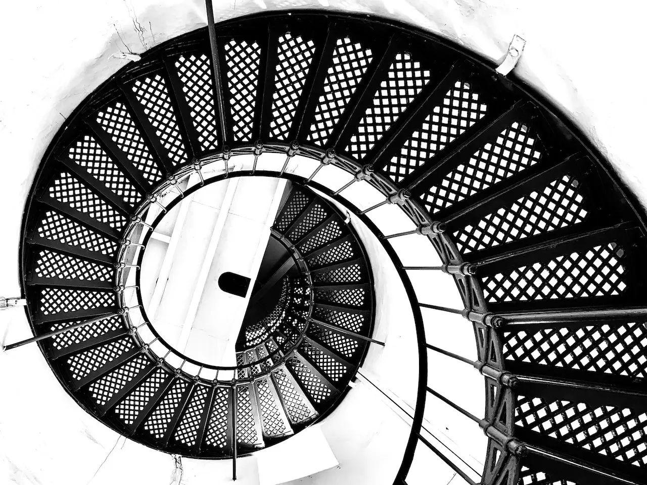 Inside the Cape Bruny Lighthouse