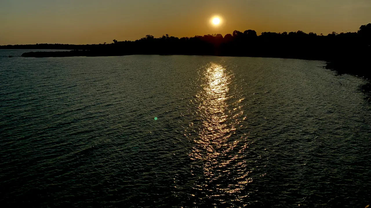 Sunset in Town Beach