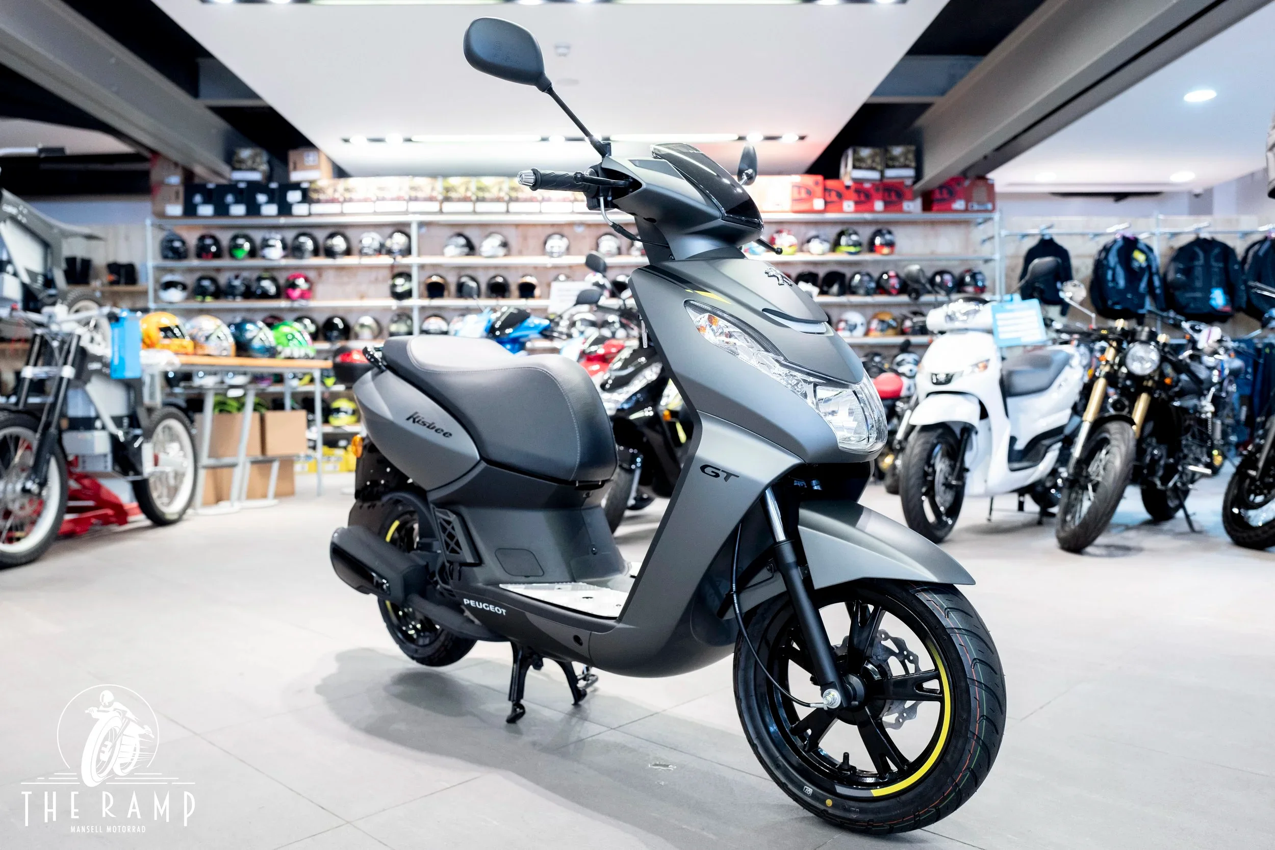 2021 Peugeot Kisbee 50 GT Matt Grey — photo 1