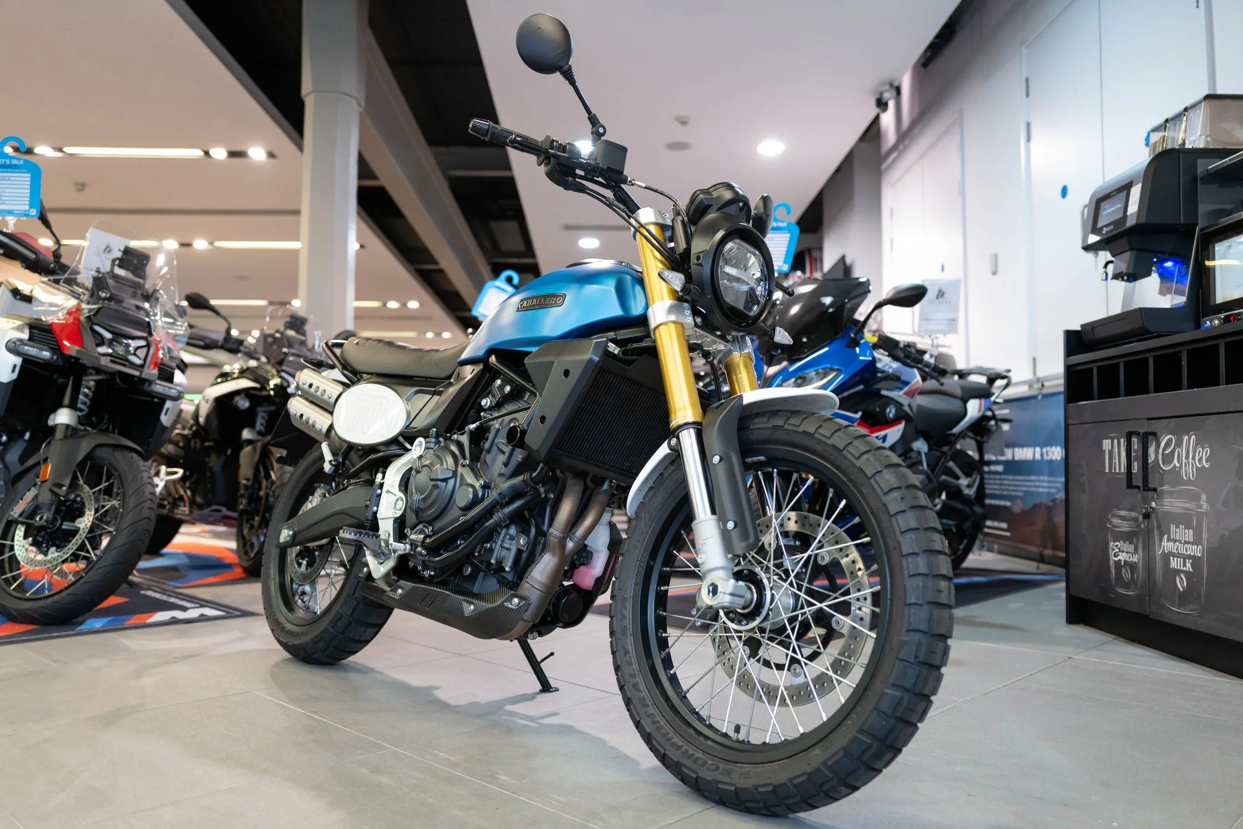2024 Fantic Caballero Scrambler 700 — photo 1