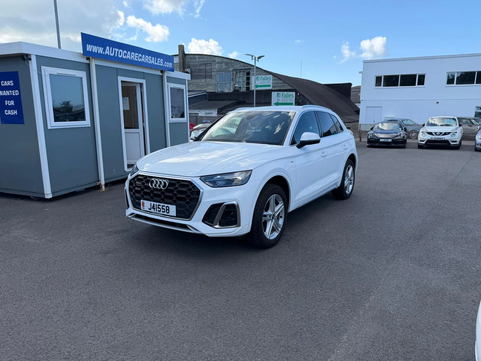 2023 AUDI Q5 50 TFSI E S-LINE 2.0 QUATTRO 5DR AUTO/PETROL PLUG-IN HYBRID SUV COST £55,810 NEW!! OUR PRICE £29995 — photo 1