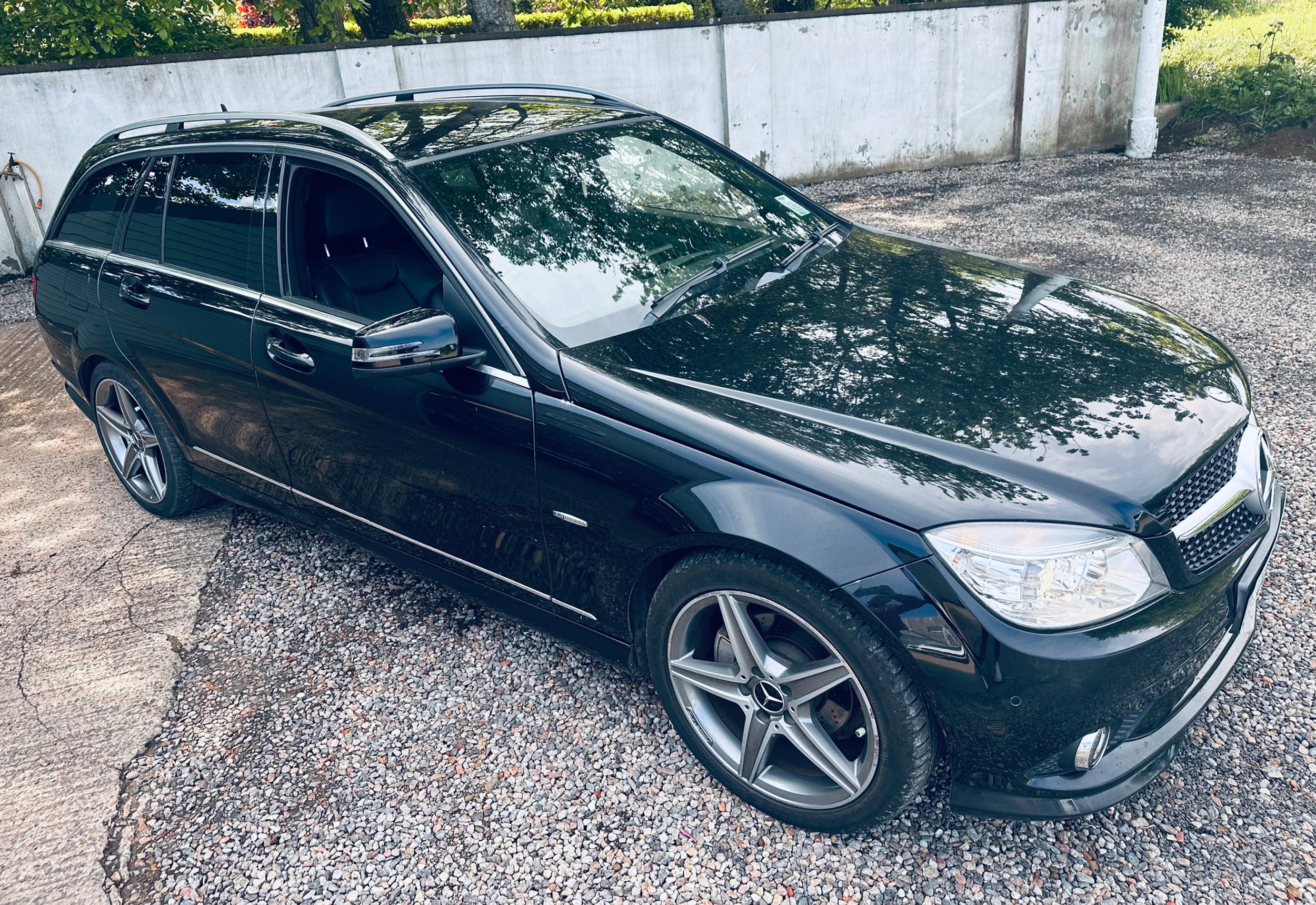 £7495.00 **AUTO-DIESEL**MERCEDES C220 CDI BLUEEFFICIENCY SPORT 2011 78K MILES — photo 1