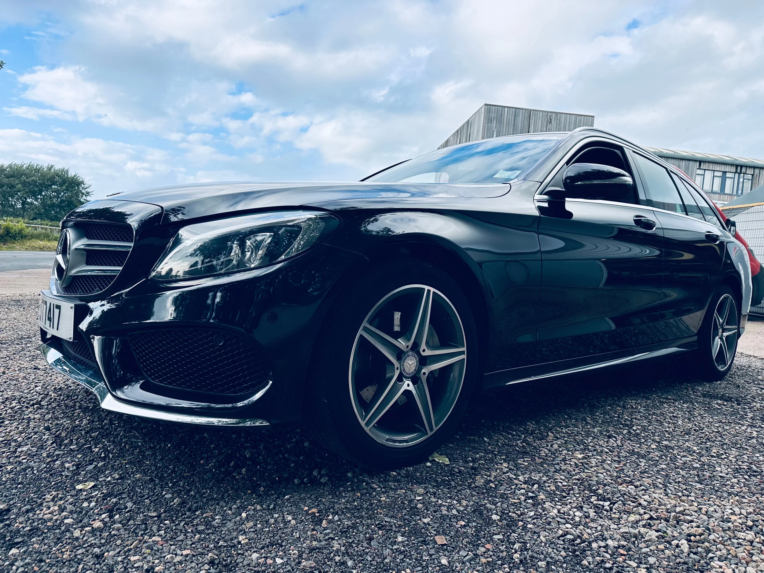£14995.00 **AUTO-PETROL**MERCEDES C200 AMG LINE 03/2015 52K MLS ONLY — photo 1