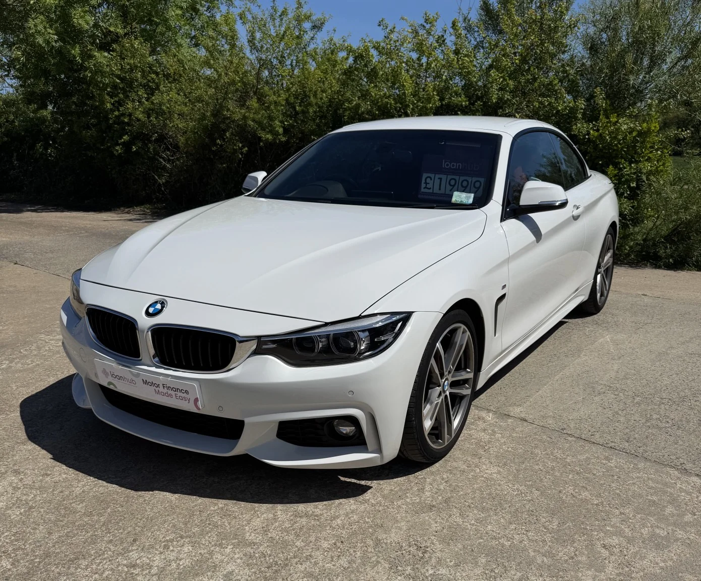 2018 BMW 4 Series 2.0 420i M Sport Convertible Auto — photo 1