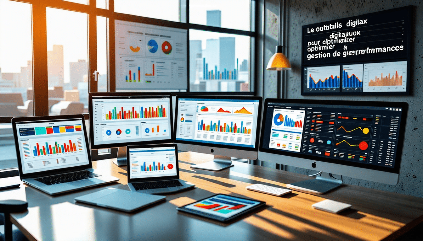 Tableau de bord avec statistiques de vente