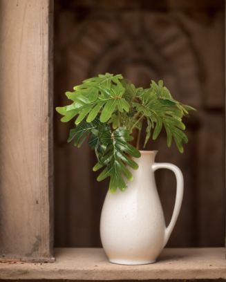 Planta philodendrom 38 cm con protección UV