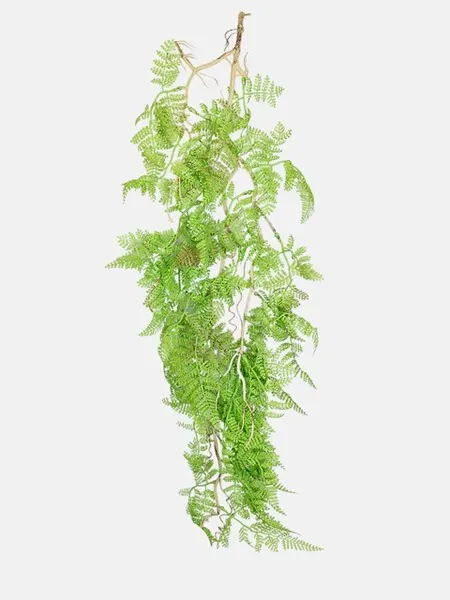 Colgante de helecho Cliff 85cm textura natural