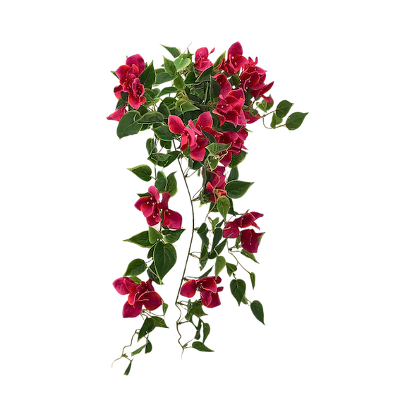 Colgante bugambilia 60cm, dos tonalidades