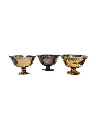 Base de cristal triomf 19cm diámetro, tres tonalidades
