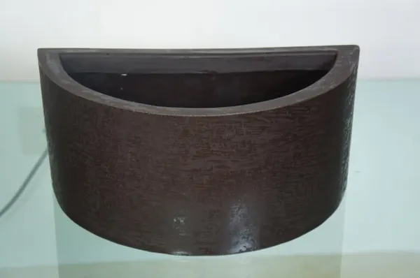 Semicírculo de Pared Polietileno 15cm de altura y 33cm de largo