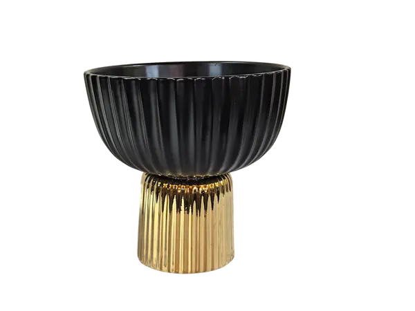 Base Argenta negra con oro, dos tamaños