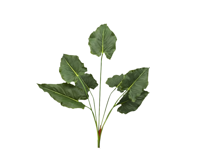 Planta elegante puntiaguda apariencia natural 80cm