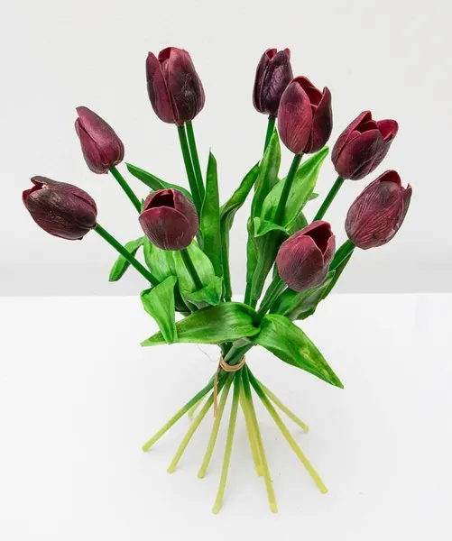 Ramo de tulipanes con 10 flores, varios colores