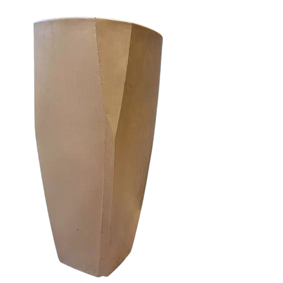 Maceta Tolio beige, dos tamaños