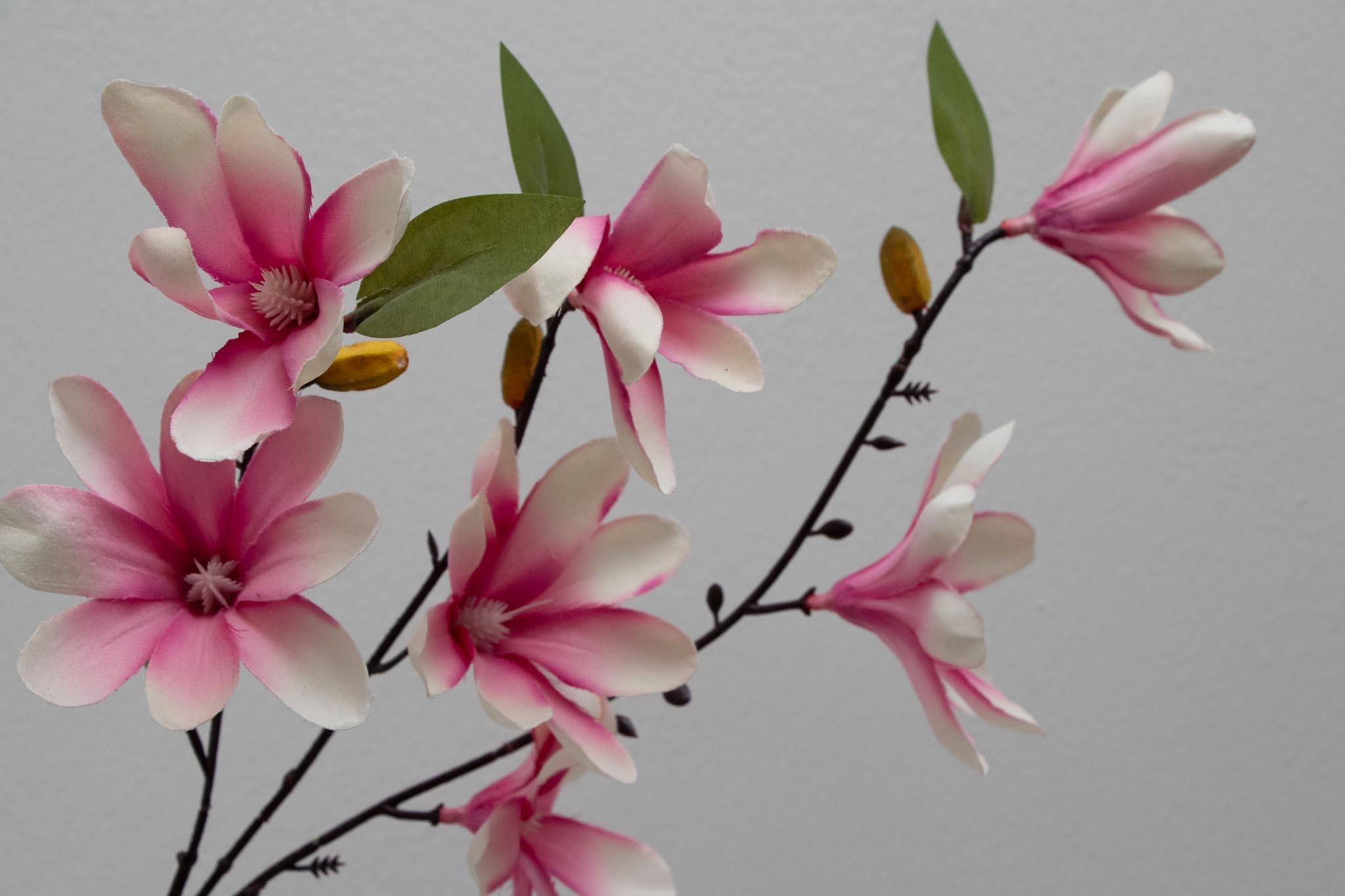Vara de flor de cerezo 90cm largo, tres colores
