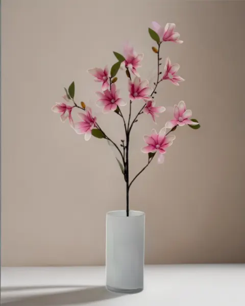 Vara de flor de cerezo 90cm largo, tres colores