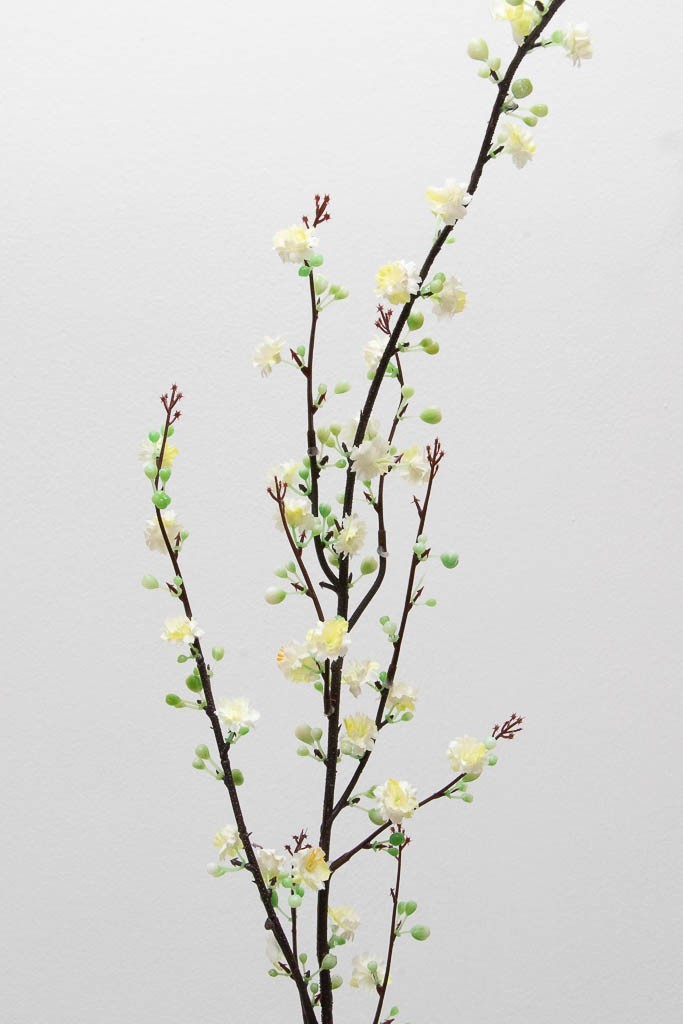 Vara de flor blanca Jix 90cm de largo